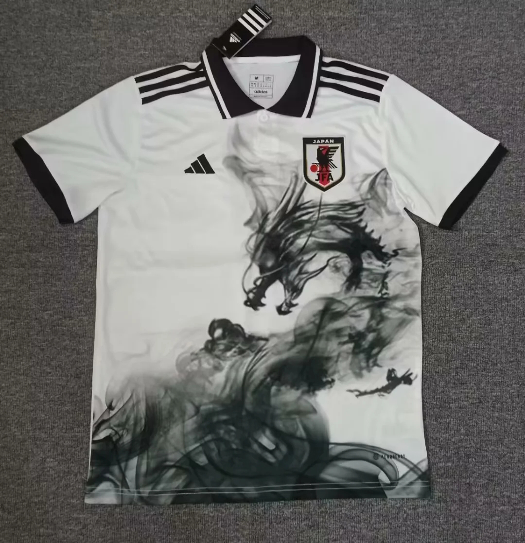 AAA Quality Japan 23/24 Special White/Black Soccer Jersey
